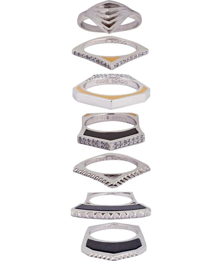 Eddie Borgo Tuareg Ring Set