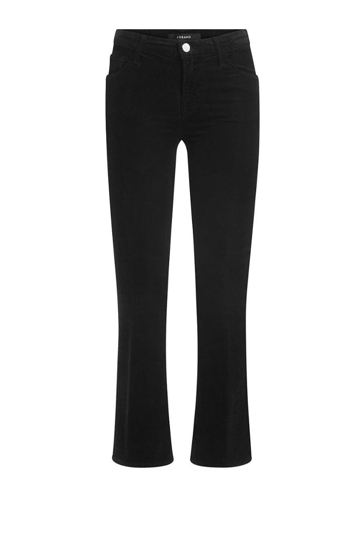 J Brand J Brand Mid-rise Cropped Corduroy Pants