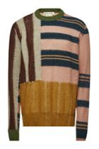 Marni Marni Patchwork Pullover With Wool And Mohair