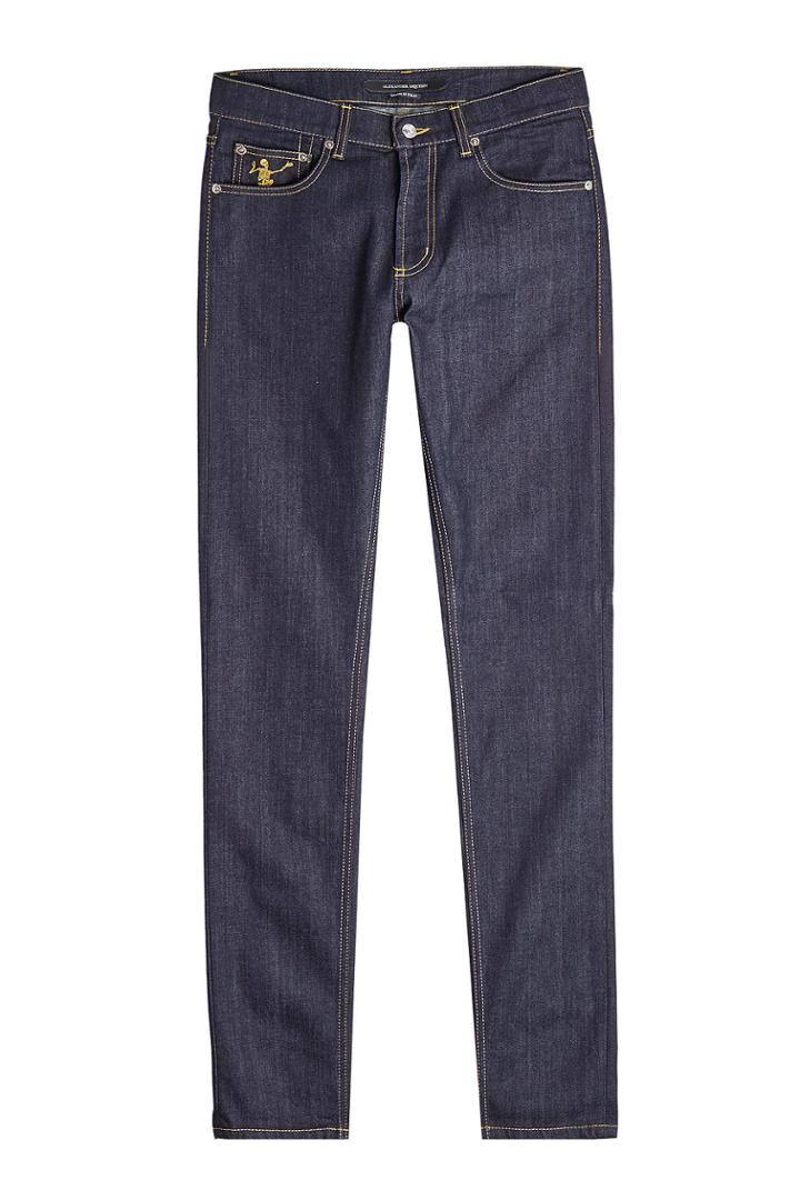 Alexander Mcqueen Alexander Mcqueen Dancing Skull Skinny Jeans
