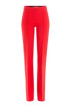 Victoria, Victoria Beckham Victoria, Victoria Beckham Flared Wool Pants - Red
