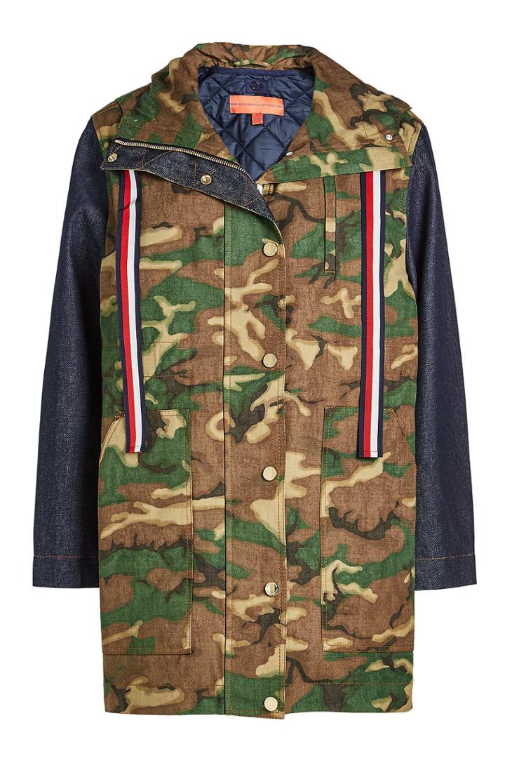 Hilfiger Collection Hilfiger Collection Hybrid Utility Camouflage Print Parka