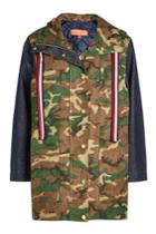 Hilfiger Collection Hilfiger Collection Hybrid Utility Camouflage Print Parka