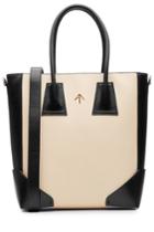 Manu Atelier Manu Atelier Leather Shopper - Multicolor