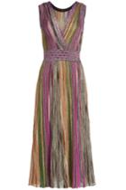 Missoni Missoni V-neck Dress With Metallic Thread