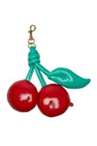 Anya Hindmarch Anya Hindmarch Cherry Leather Key Charm