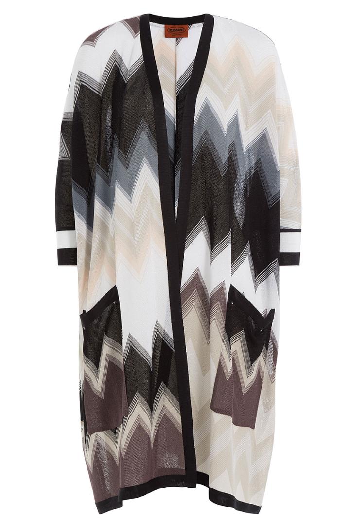 Missoni Missoni Chevron Knit Cardigan - Multicolor