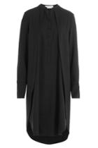 Nobi Talai Nobi Talai Wool Cape Dress - Black