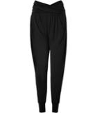 Donna Karan New York Harem Pants With Fold-over Waistband