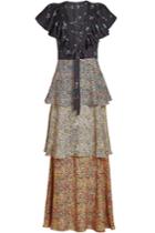 Philosophy Di Lorenzo Serafini Philosophy Di Lorenzo Serafini Printed Crepe Maxi Dress
