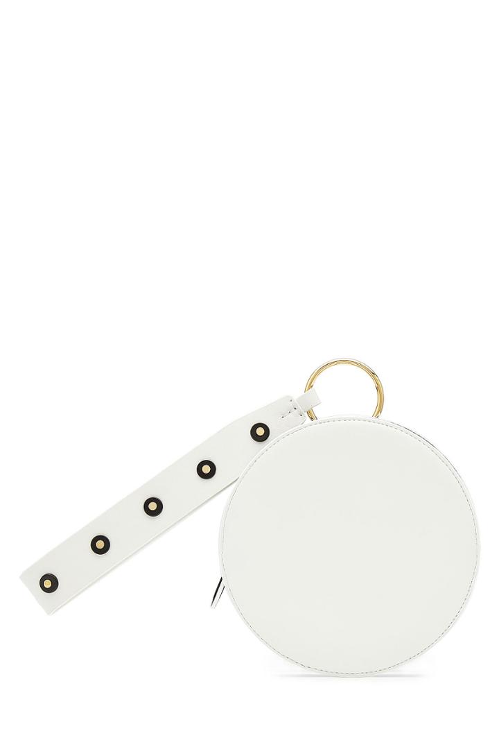 Diane Von Furstenberg Diane Von Furstenberg Circle Wristlet Leather Purse