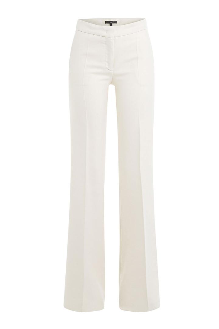 Derek Lam Derek Lam Wide Leg Wool Pants - White