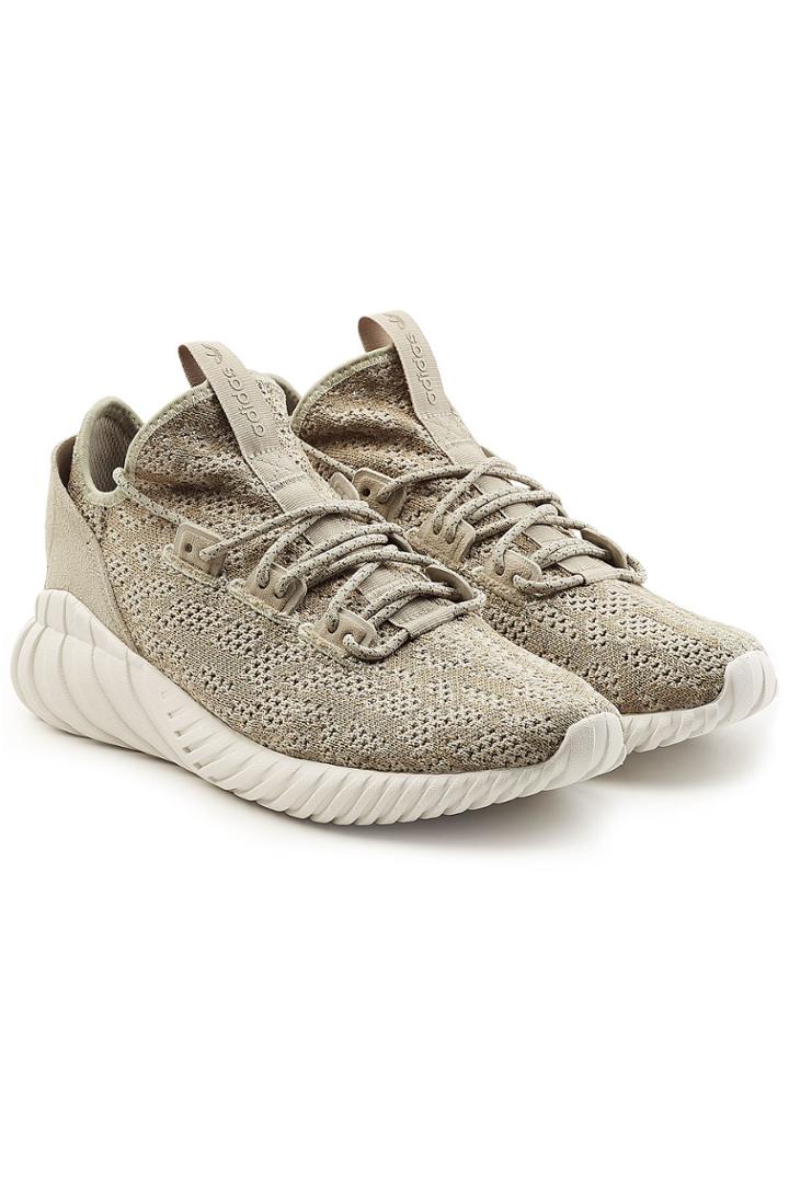 Adidas Originals Adidas Originals Tubular Doom Sock Sneakers With Suede
