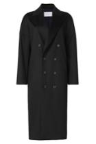 Vionnet Vionnet Virgin Wool Coat - Black