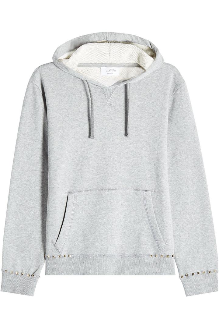 Valentino Valentino Rockstud Cotton Hoody