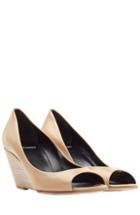 Pierre Hardy Open-toe Leather Wedges