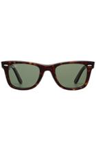 Ray-ban Ray-ban Tortoise Shell Wayfarer Sunglasses - Brown