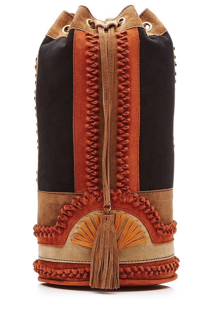 Alberta Ferretti Alberta Ferretti Leather/suede Backpack - Camel