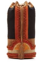 Alberta Ferretti Alberta Ferretti Leather/suede Backpack - Camel