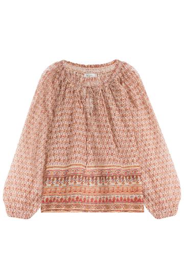 Mes Demoiselles Mes Demoiselles Printed Cotton Top