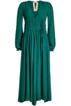 No.21 No.21 Smocked Waist Dress With Silk