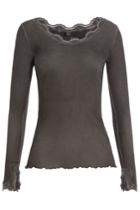 True Religion True Religion Silk Blend Top With Cotton