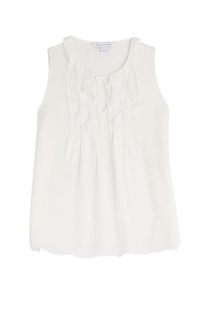 Diane Von Furstenberg Diane Von Furstenberg Silk Chiffon Blouse