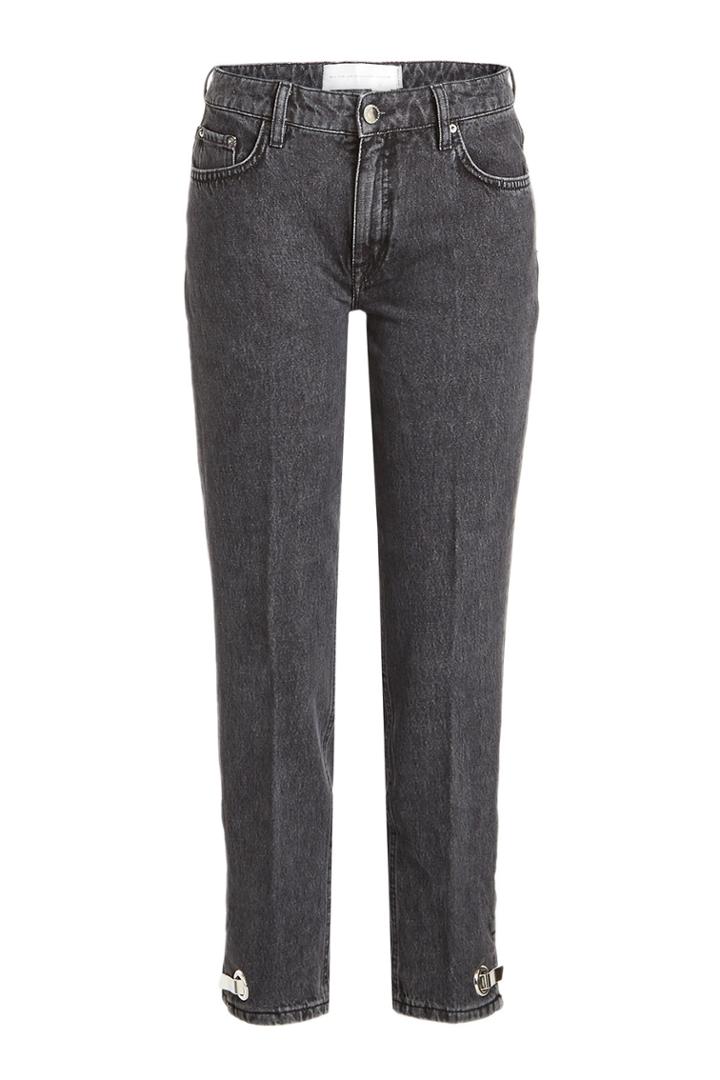 Victoria Victoria Beckham Victoria Victoria Beckham Cropped Jeans With Embellished Ankles
