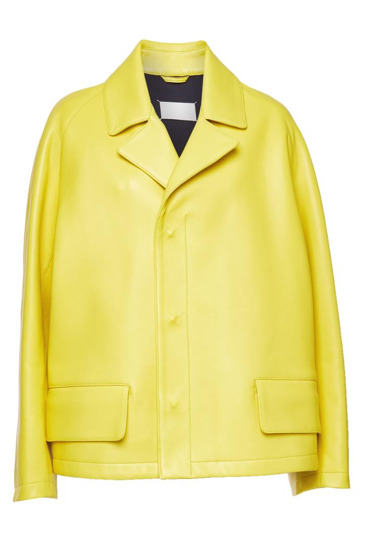 Maison Margiela Maison Margiela Oversized Leather Jacket