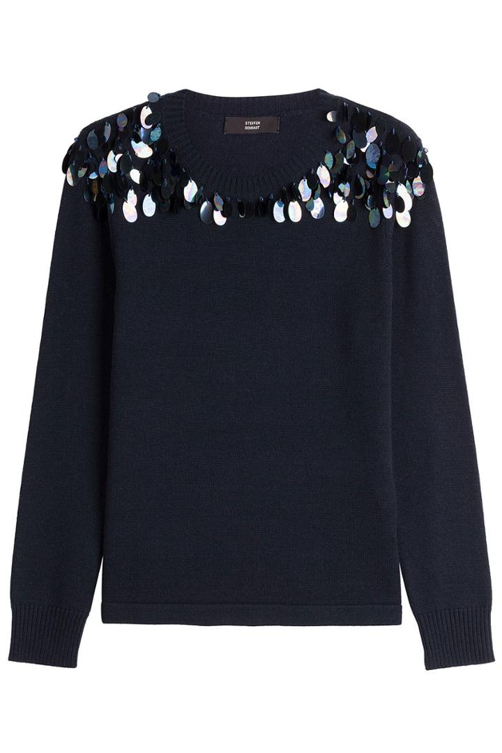 Steffen Schraut Steffen Schraut Wool Pullover With Sequins