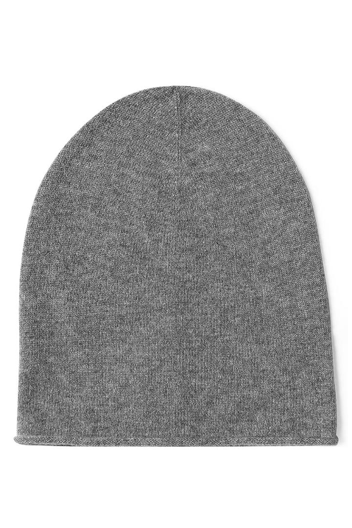 81 Hours By Dear Cashmere 81 Hours By Dear Cashmere Cashmere Hat - Grey