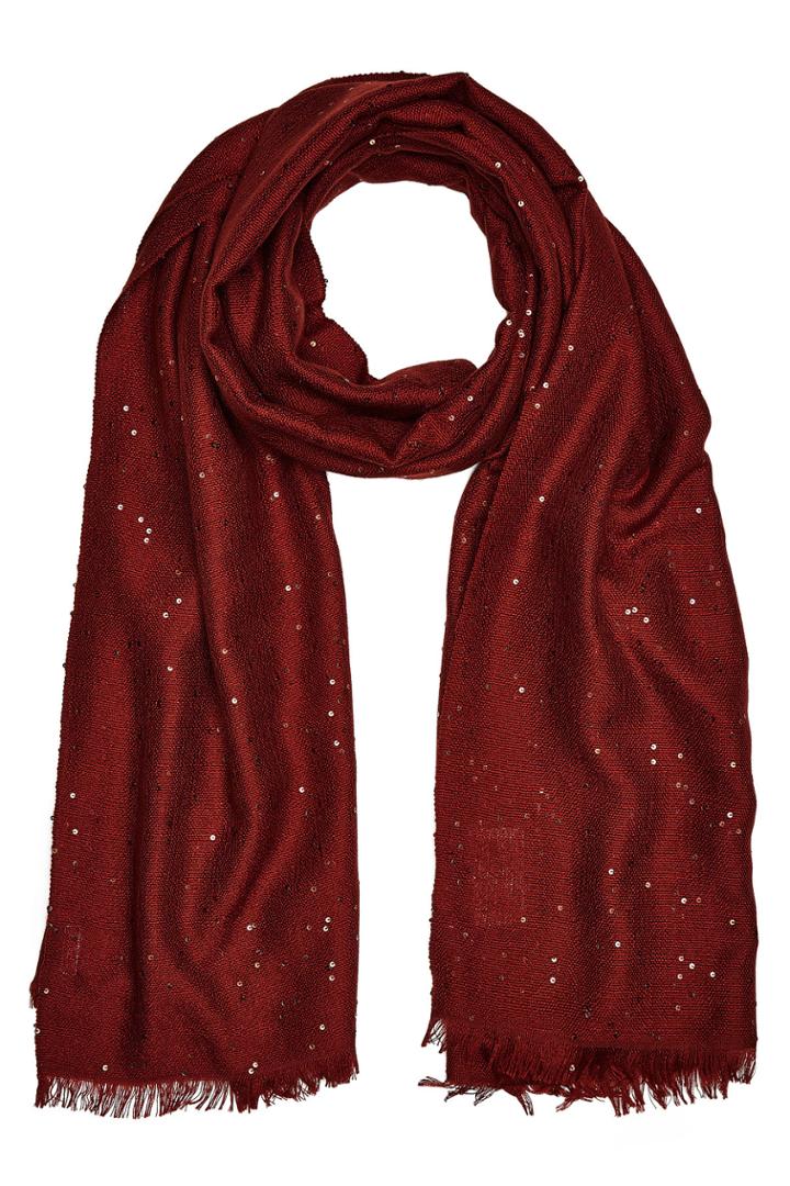 Brunello Cucinelli Brunello Cucinelli Scarf With Cashmere, Silk And Sequins