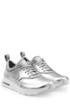 Nike Nike Air Max Thea Premium Leather Sneakers - Silver