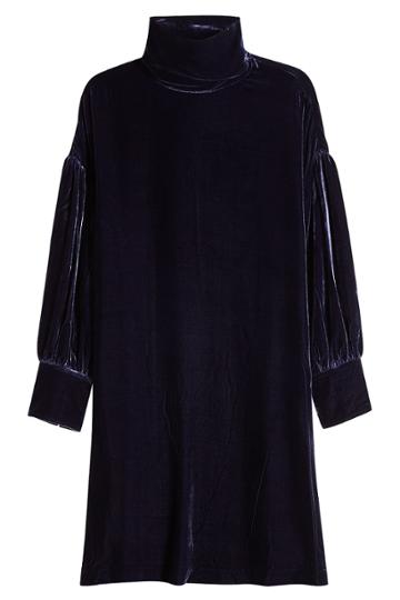 M I H M I H Velvet Dress With Silk