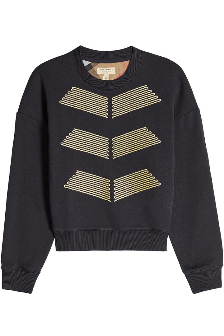 Burberry London Burberry London Printed Sweatshirt With Cotton
