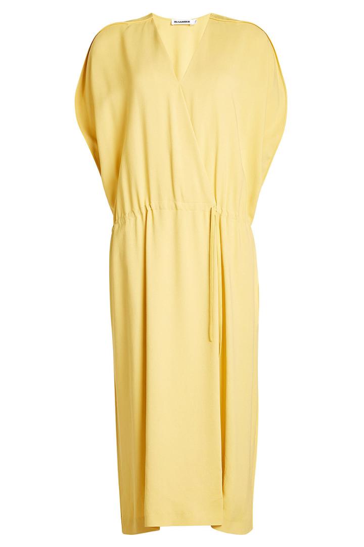 Jil Sander Jil Sander Dress With Gathered Waist