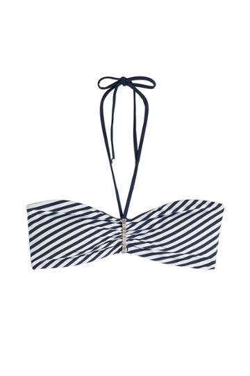 Heidi Klum Heidi Klum Striped Bikini Top