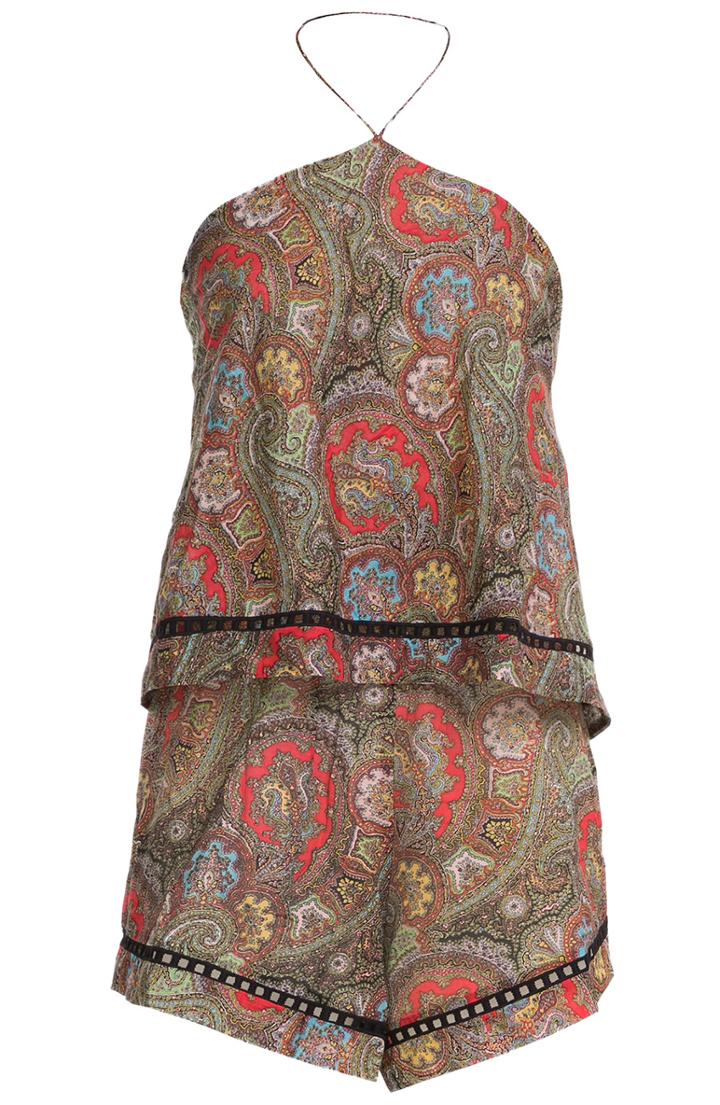 Zimmermann Printed Silk Jumpsuit