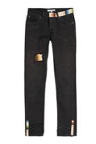 Re/done Re/done Straight Skinny Jeans - Black