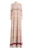 Valentino Valentino Floor-length Printed Silk Maxi Dress