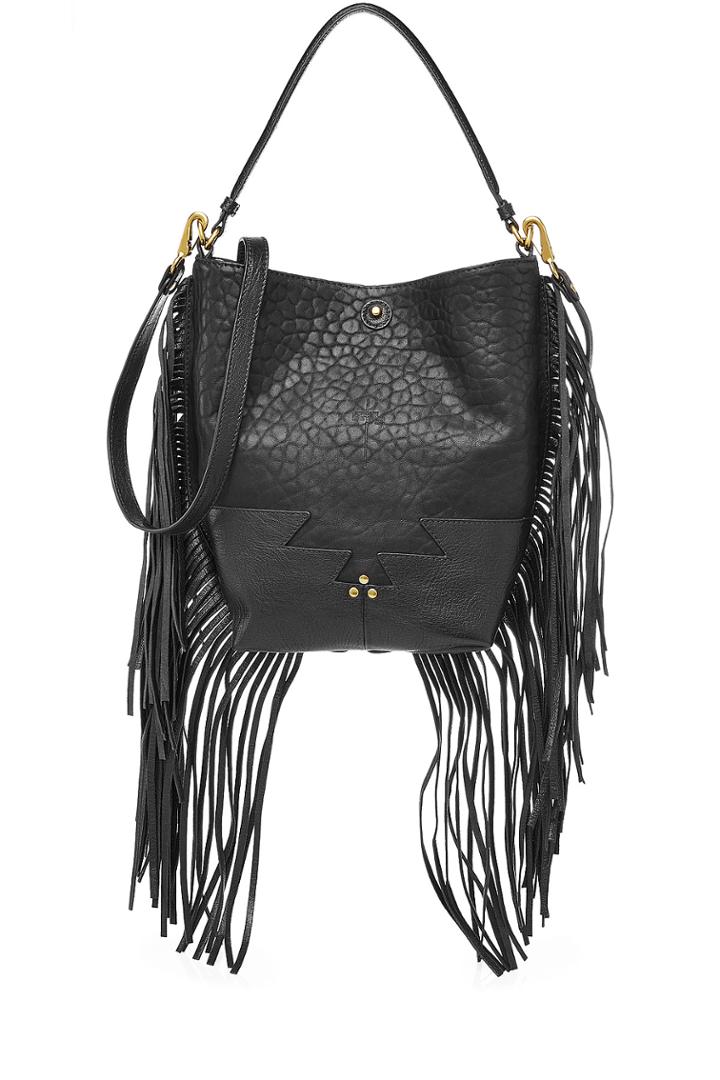 Jérôme Dreyfuss Jérôme Dreyfuss Mario Leather Bucket Bag - Black