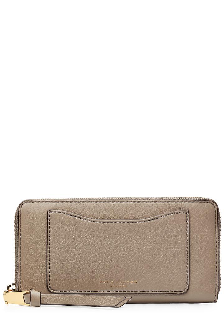 Marc Jacobs Marc Jacobs Recruit Standard Leather Wallet - Grey