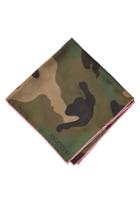 Valentino Valentino Printed Silk Pocket Square