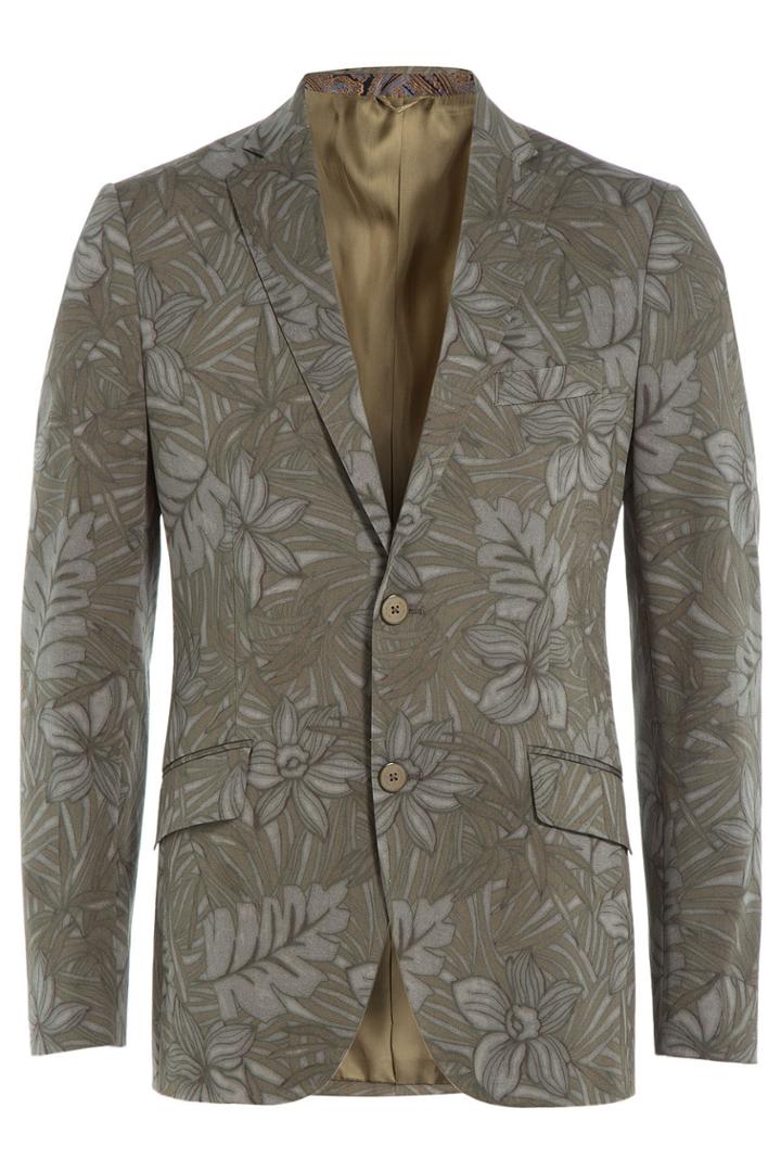 Etro Etro Printed Cotton Blazer