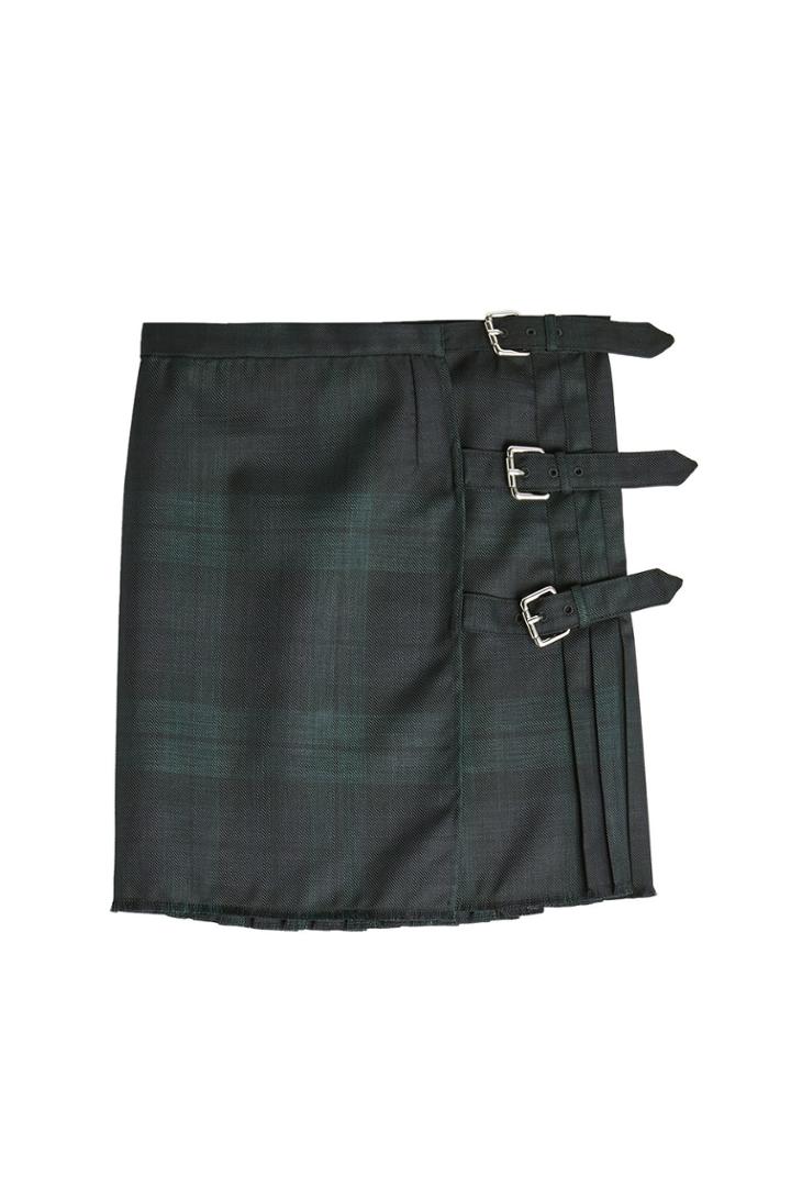 Alyx Studio Alyx Studio Pleated Kilt With Buckled Straps