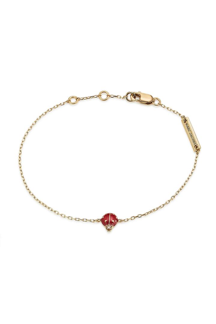 Marc Jacobs Marc Jacobs Ladybug Embellished Bracelet
