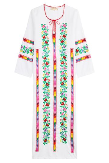 Muzungu Sisters Muzungu Sisters Embroidered Cotton Dress
