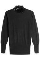 Steffen Schraut Steffen Schraut Pullover With Sequin Neckline - Black