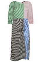 Steffen Schraut Steffen Schraut Malibu Striped Midi Dress