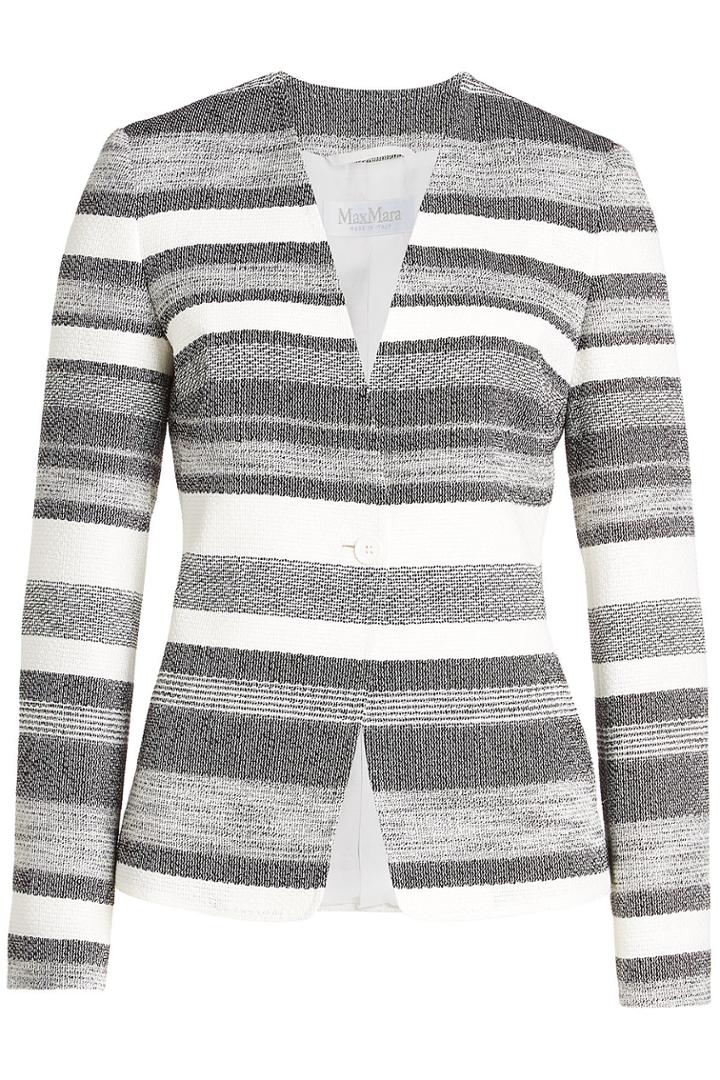 Max Mara Max Mara Jacket With Cotton And Linen